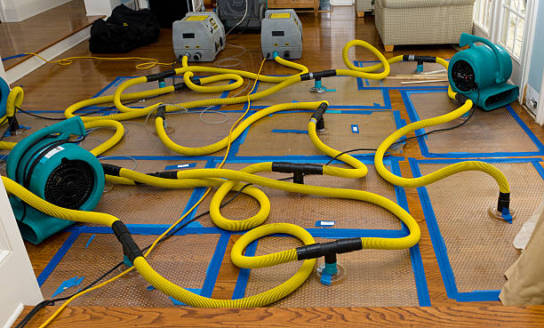 Professional Burst Pipe Water Damage technician working in Acton, MA